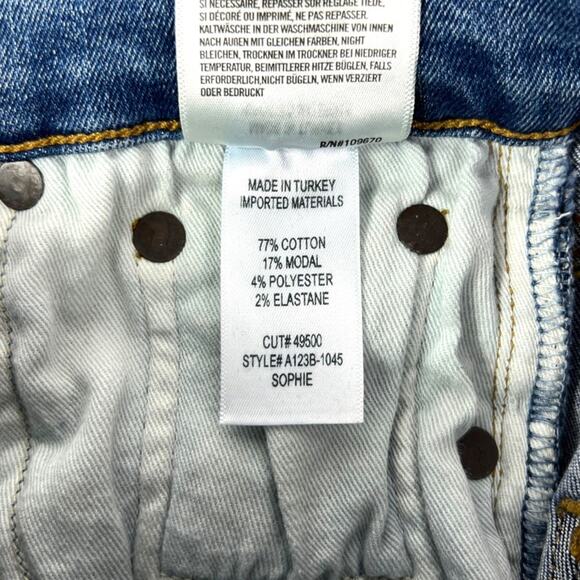 AGOLDE Sophie Skinny Ankle Jean in Pentacle Size 27 - Picture 5 of 9